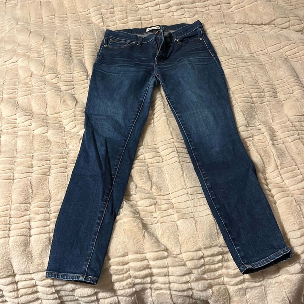 Madewell high riser skinny